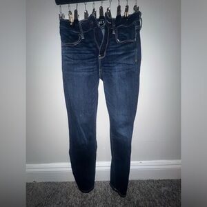 Dark Wash American Eagle Jeans/Jeggings